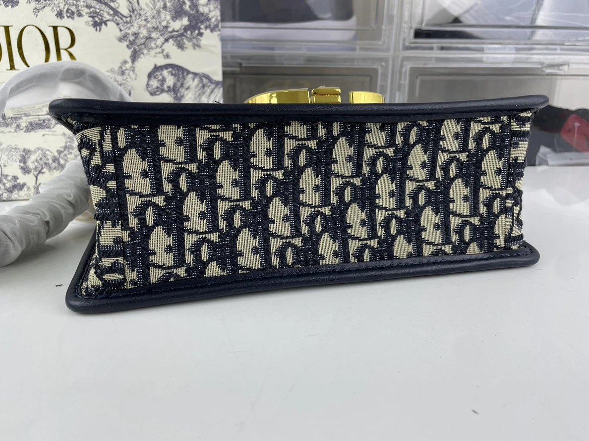 6182 DIOR 30 Montaigne Blue Grey ladies bag (25 x 7 x 15 cm) UrbanStyle 216