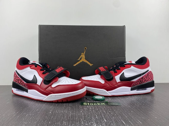 6190 Jordan Legacy 312 Low Chicago Red. CD7069-116. WellDesigned 387
