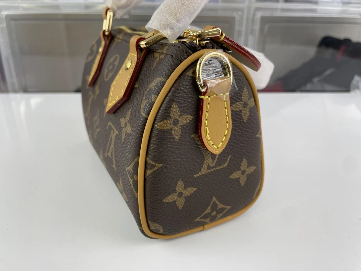 6225 LV Nano Speedy Brown Bag, (16 x10 x 7.5cm) Popular 139