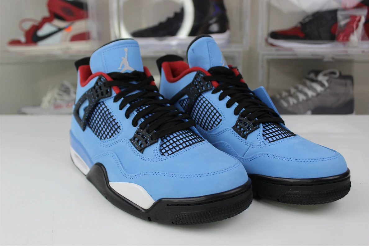 6331 GOAT Air Jordan 4 Blue Travis Scott Affordable 805