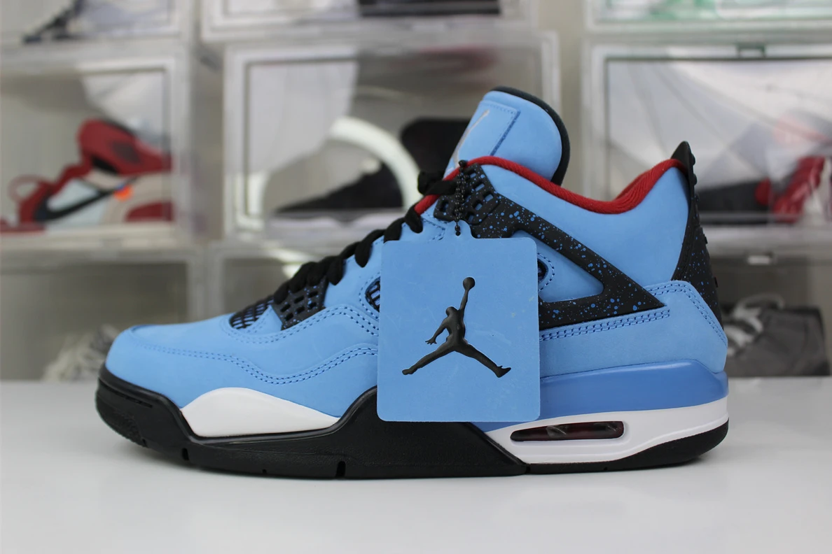 6331 GOAT Air Jordan 4 Blue Travis Scott Affordable 805