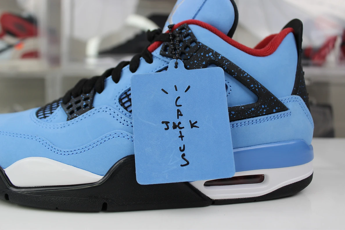 6331 GOAT Air Jordan 4 Blue Travis Scott Affordable 805
