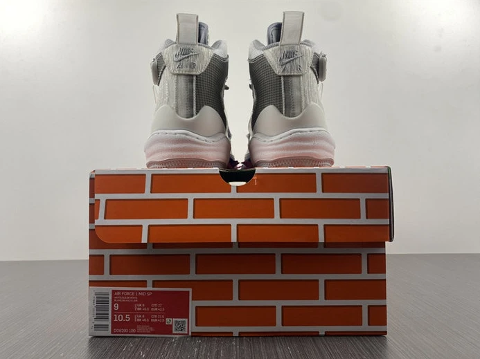 6384 Nike Air Force 1 Mid Off-White White DO6290- TopPick 2325