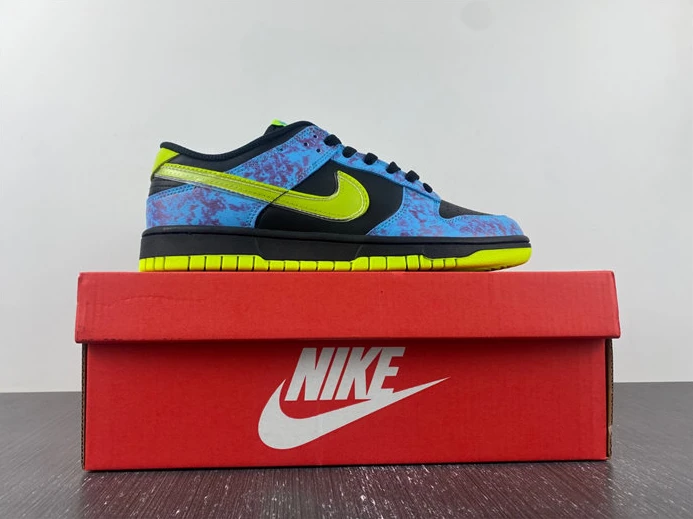 6404 Nike Dunk Low SE Acid Wash Baltic Blue Volt DV1694- Fashionable 1818