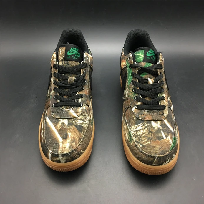 6417 Nike Air Force 1 Low Realtree Black AO2441- Comfortable 2477