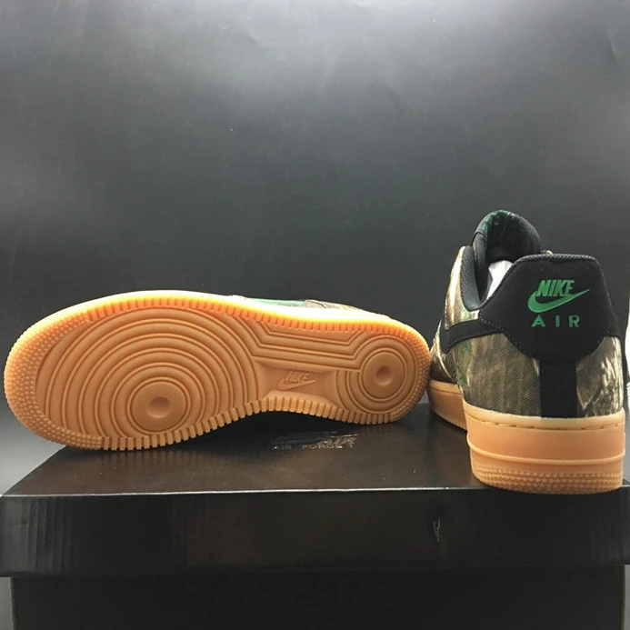 6417 Nike Air Force 1 Low Realtree Black AO2441- Comfortable 2477