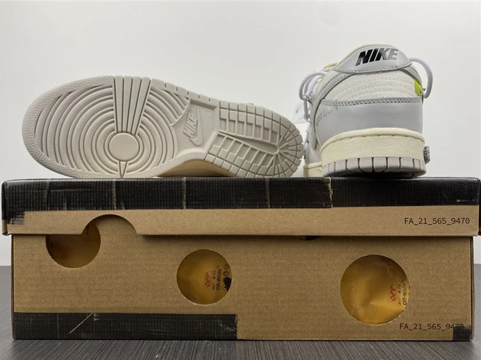 6463 Nike Dunk Low Off-White Lot 49 DM1602- StreetReady 2335