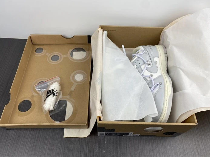 6463 Nike Dunk Low Off-White Lot 49 DM1602- StreetReady 2335