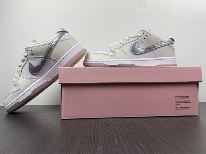 6470 Nike SB Dunk Low Diamond Supply Co White Diamond BV1310- Popular 2057