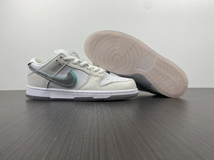 6470 Nike SB Dunk Low Diamond Supply Co White Diamond BV1310- Popular 2057