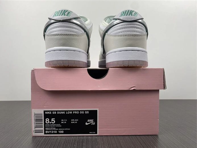 6470 Nike SB Dunk Low Diamond Supply Co White Diamond BV1310- Popular 2057