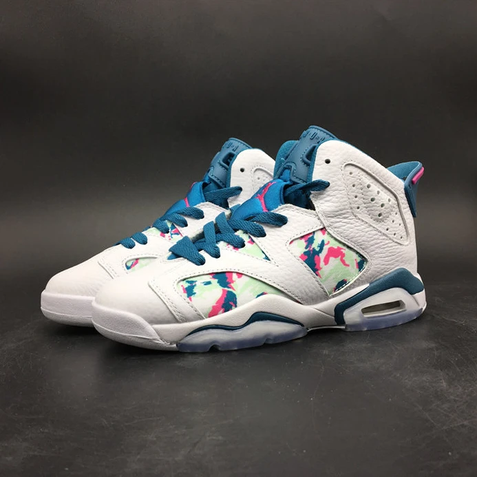 648 Jordan 6 Retro White Laser Fuchsia Green Abyss 543390 HighQuality 987