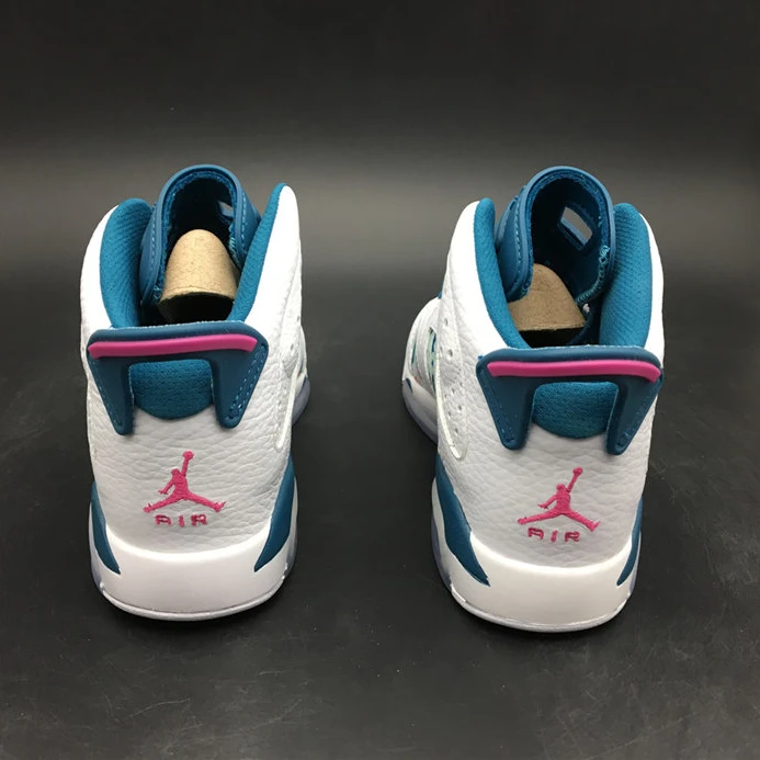 648 Jordan 6 Retro White Laser Fuchsia Green Abyss 543390 HighQuality 987