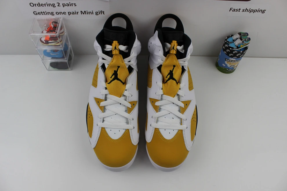 6569 GOAT Air Jordan 6 Yellow Ochre Affordable 401