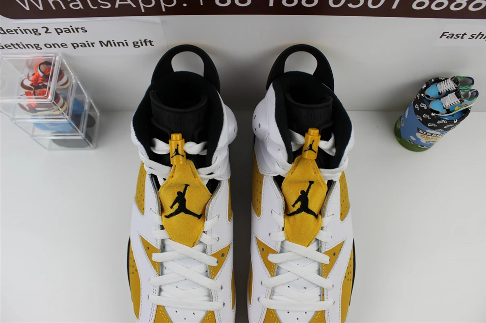 6569 GOAT Air Jordan 6 Yellow Ochre Affordable 401