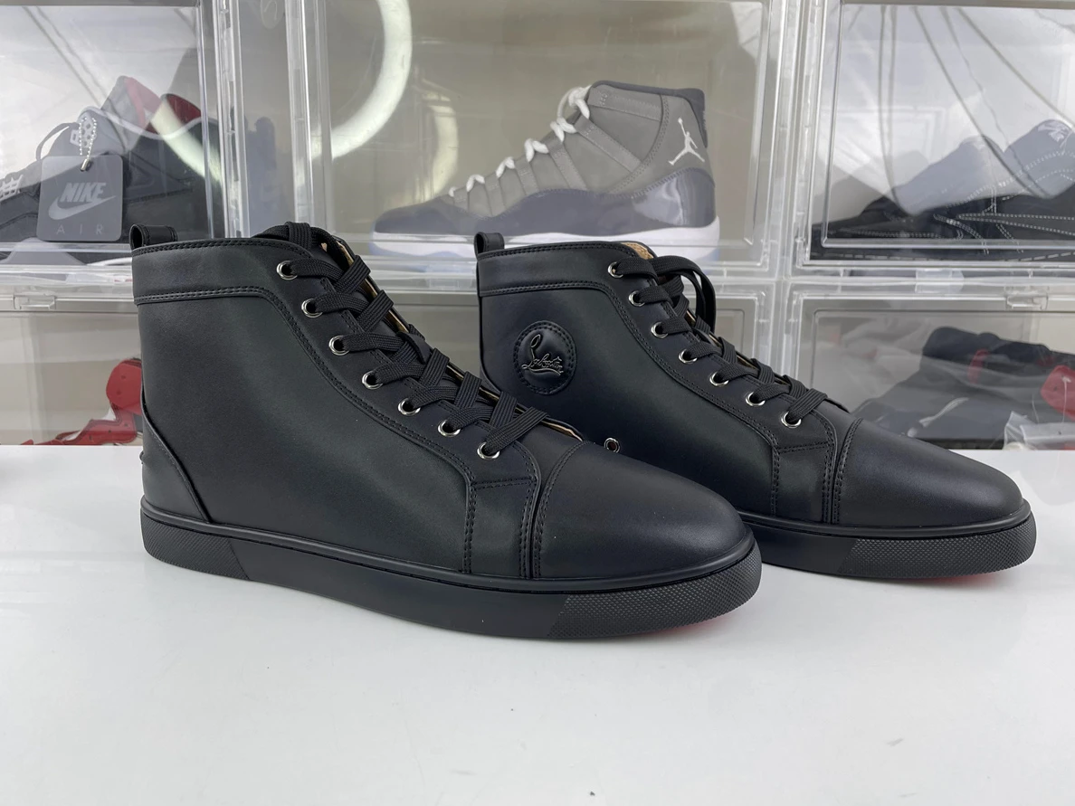 6571 Christian Louboutin Black High boost with Red bottom DailyWear 3551
