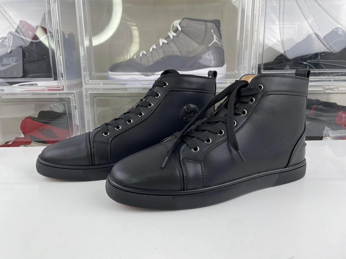 6571 Christian Louboutin Black High boost with Red bottom DailyWear 3551
