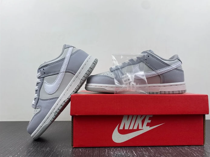 6583 Nike Dunk Low Two-Toned Grey DH9756- BestValue 2833