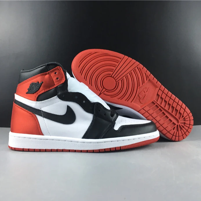 663 Jordan1 satin WMNS BLACK TOE CD0461- DailyWear 533