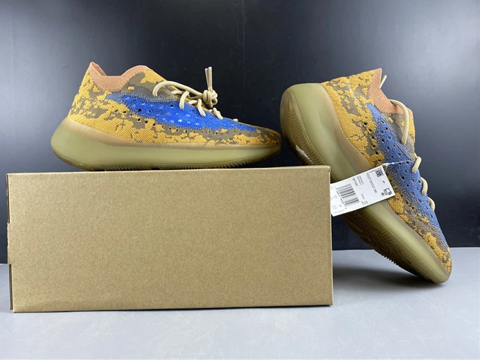6646 adidas Yeezy Boost 380 Blue Oat Q Trendy 2955