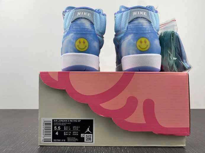 6647 Jordan 2 Retro J Balvin DQ7691- TopPick 700