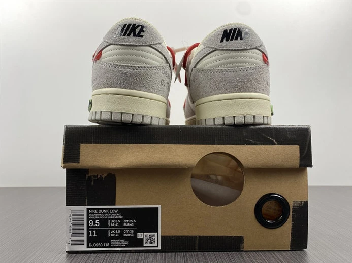 6792 Nike Dunk Low Off-White Lot 33 DJ0950- ModernLook 2369