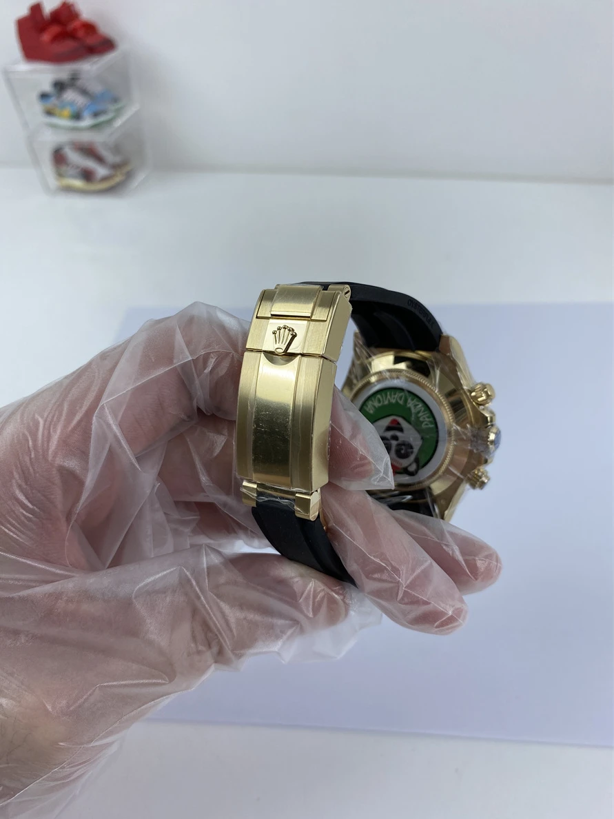 6853 Rolex Trithong watch Golden colorway, 4130 machine (40x12.2mm) BestValue 341