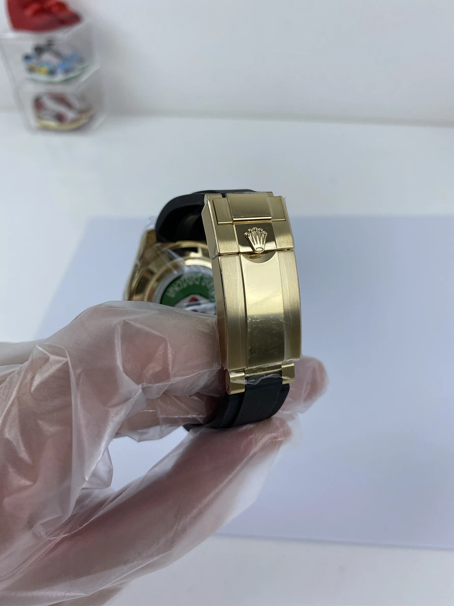 6853 Rolex Trithong watch Golden colorway, 4130 machine (40x12.2mm) BestValue 341