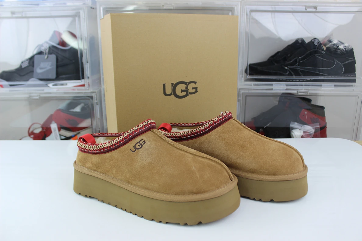 7016 UGG Tazz Slipper Mustard Seed Women Comfortable 3575