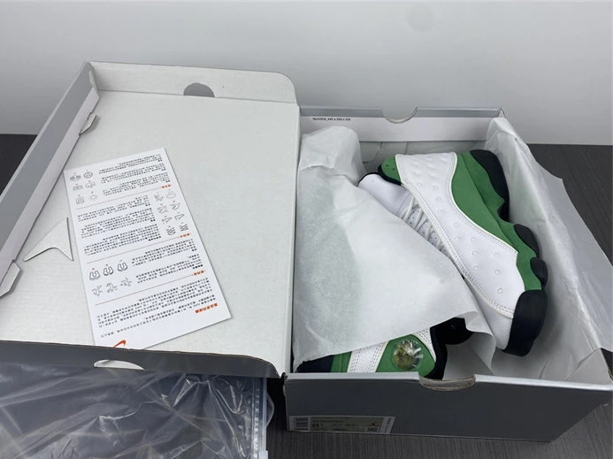 7134 Jordan 13 Retro White Lucky Green DB6537- BestValue 1152