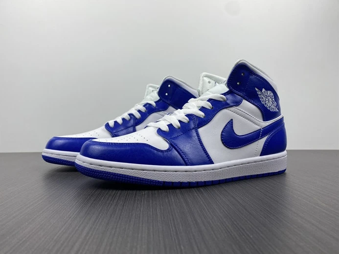 7200 Jordan1 Mid Kentucky Blue BQ6472- HighQuality 461
