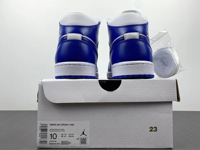 7200 Jordan1 Mid Kentucky Blue BQ6472- HighQuality 461