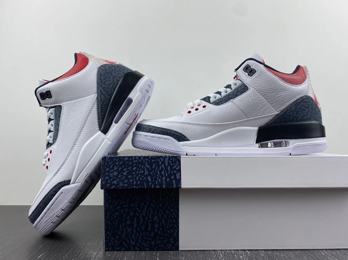 7342 Jordan 3 Retro SE Fire Red Denim CZ6431- DailyWear 730