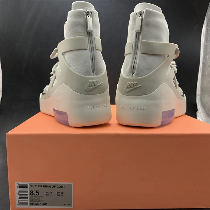 7395 Nike Air Fear Of God 1 Light Bone AR4237- AllSeason 2739