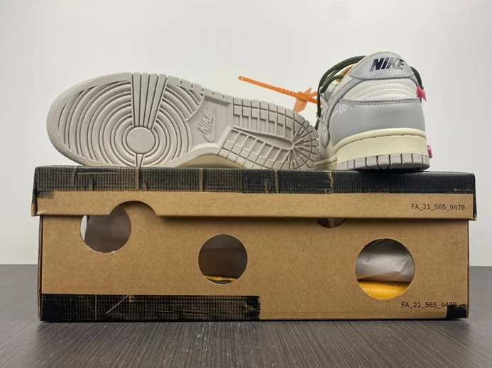 7497 Nike Dunk Low Off-White Lot 22 DM1602- Comfortable 1900
