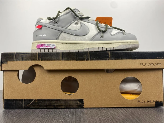 7497 Nike Dunk Low Off-White Lot 22 DM1602- Comfortable 1900