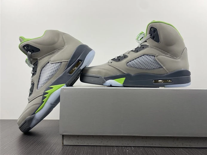 762 Jordan5 Green Bean DM9014- StreetReady 950