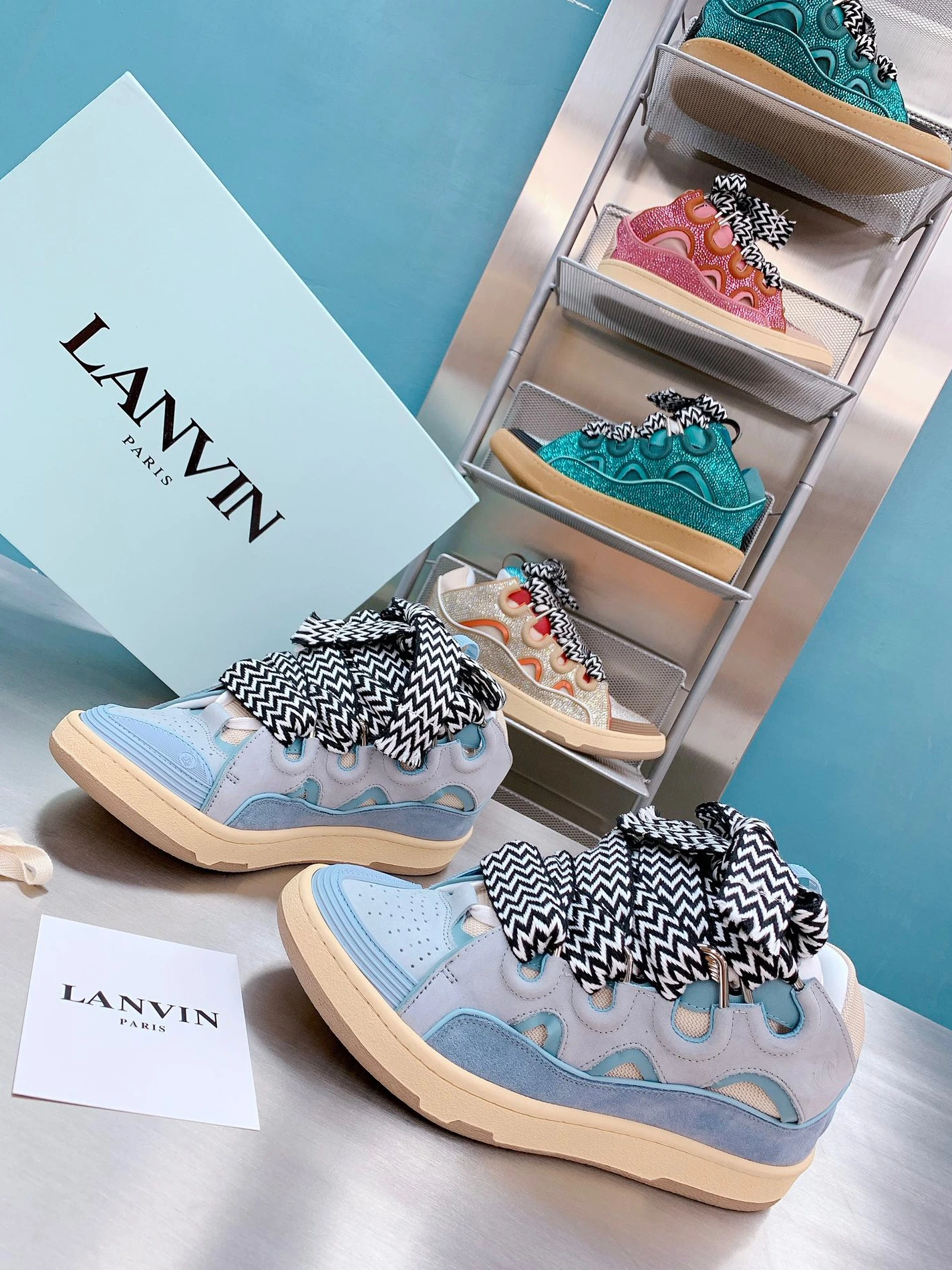 7659 Lanvin Curb Sneaker SportInspired 1440