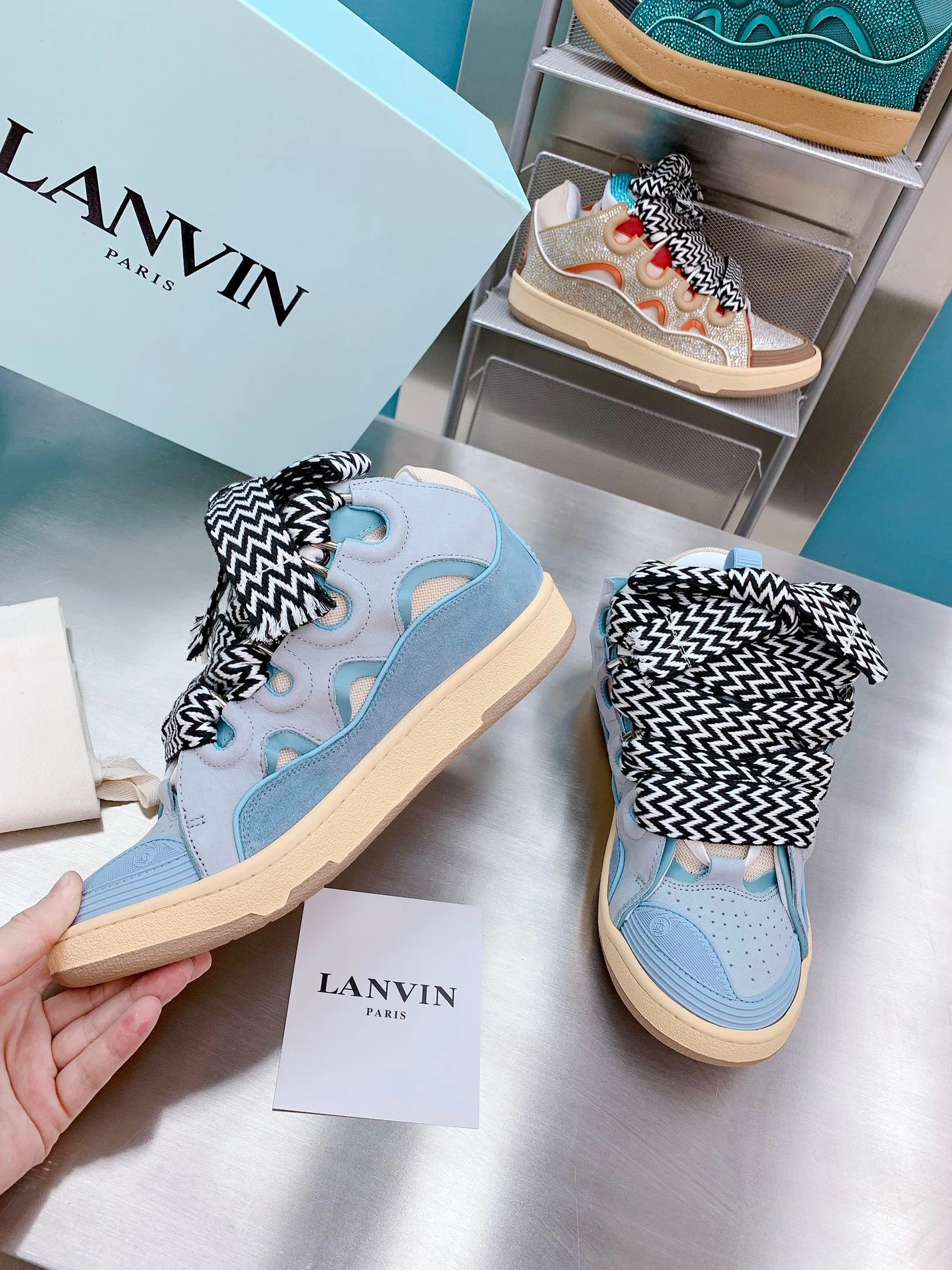 7659 Lanvin Curb Sneaker SportInspired 1440