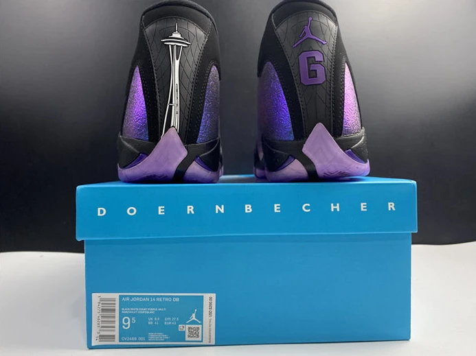 7666 Jordan 14 Retro Doernbecher CV2469- SmartChoice 1185