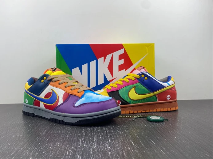7687 Nike Dunk Low Free 99 White DH0952- Comfortable 1755