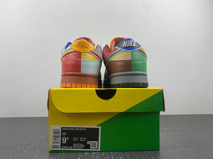 7687 Nike Dunk Low Free 99 White DH0952- Comfortable 1755