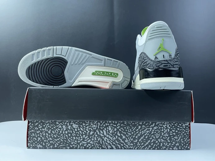 7689 Jordan3 Chlorophyll 136064- StreetReady 769
