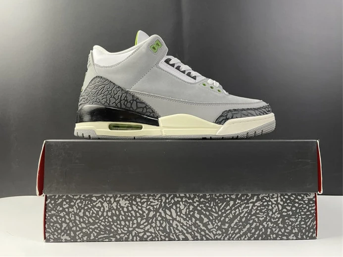 7689 Jordan3 Chlorophyll 136064- StreetReady 769