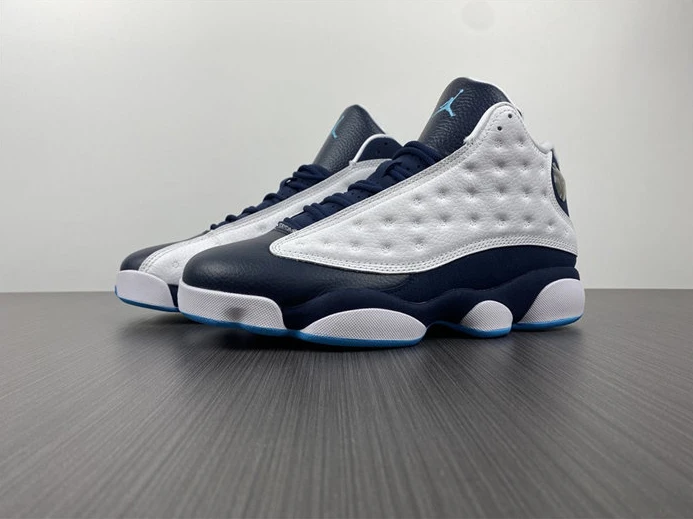 7886 Jordan 13 Retro Obsidian Powder Blue White 414571- Popular 1158