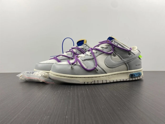 7901 Nike Dunk Low Off-White Lot 48 DM1602- HighQuality 2344