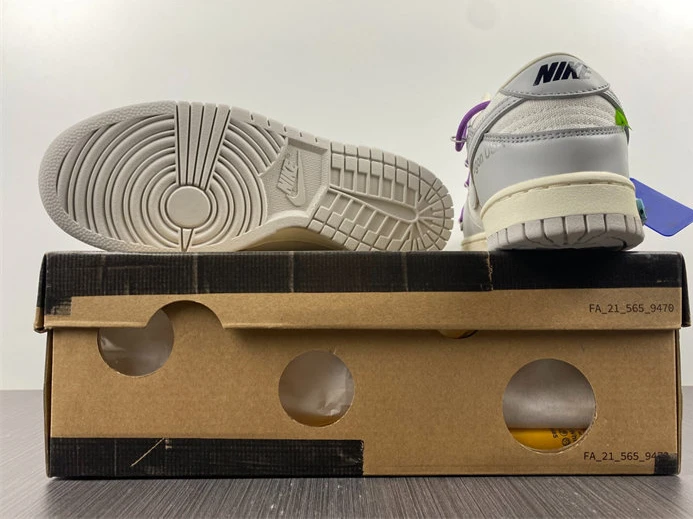 7901 Nike Dunk Low Off-White Lot 48 DM1602- HighQuality 2344