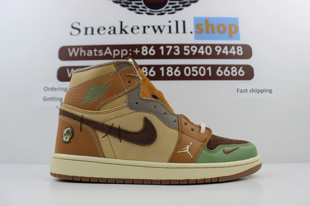 7923 Zion Williamson x Air Jordan 1 High OG “Voodoo” StreetReady 407