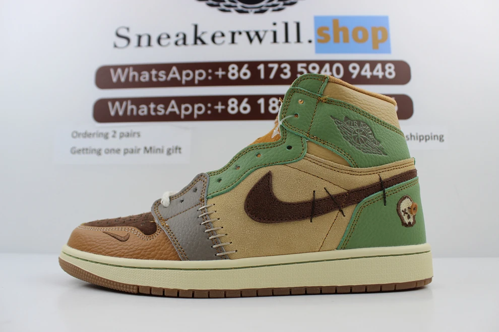 7923 Zion Williamson x Air Jordan 1 High OG “Voodoo” StreetReady 407