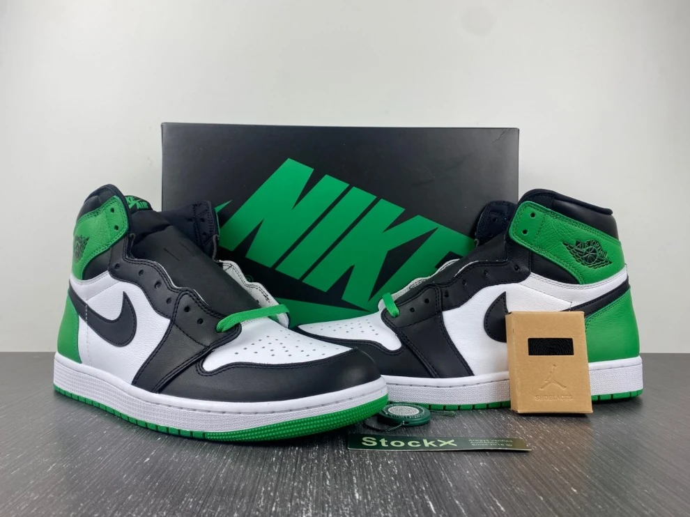 803 Jordan 1 Retro High OG Lucky Green DZ5485- Popular 427